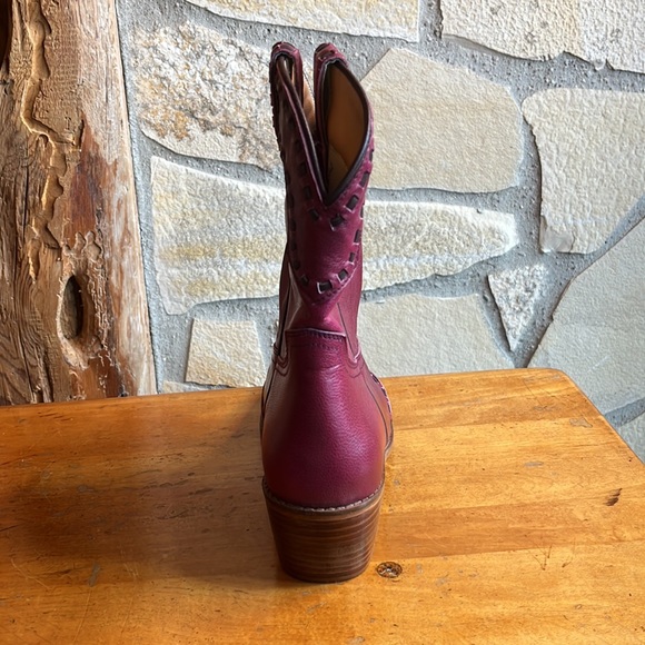 Tulle and Batiste Jamilla Boots in Maroon 🫶 - Picture 11 of 12